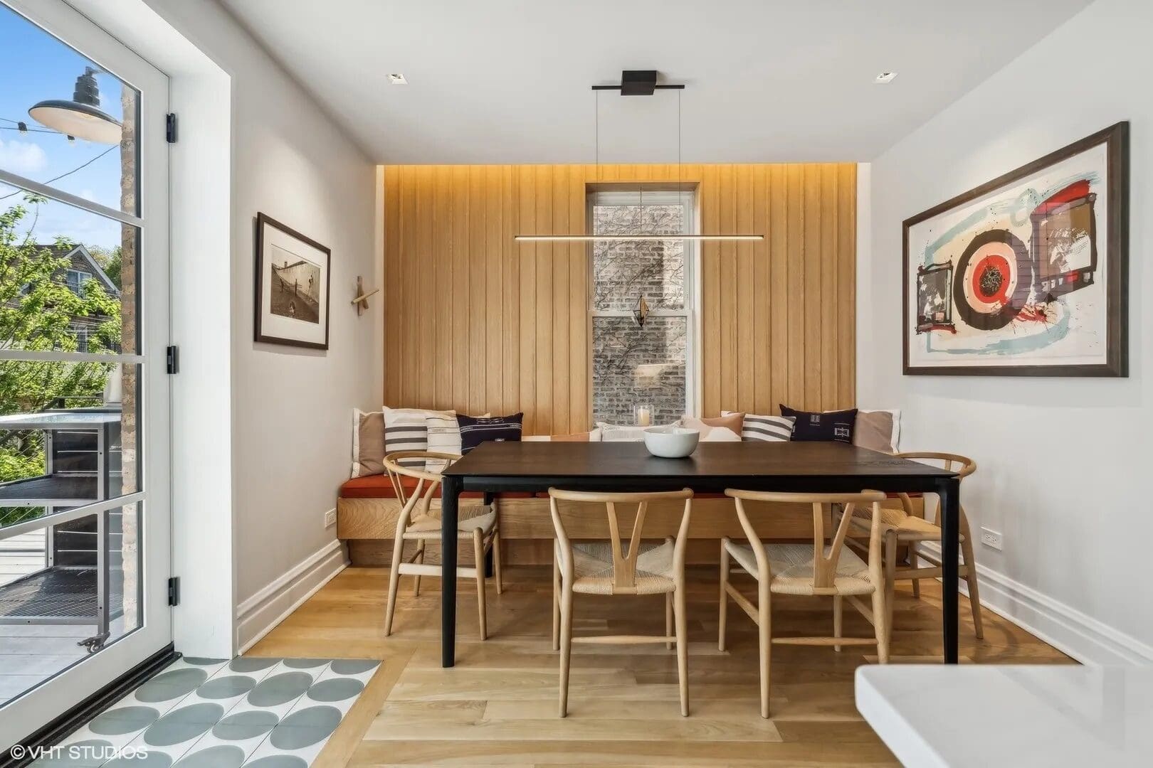 Rear addition to home.